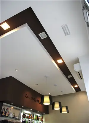 Particolare illuminazione interna