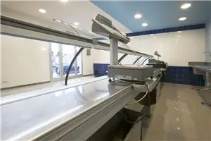 Interno pescheria - Retrobanco