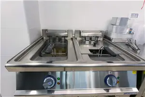 Particolare zona friggitoria
